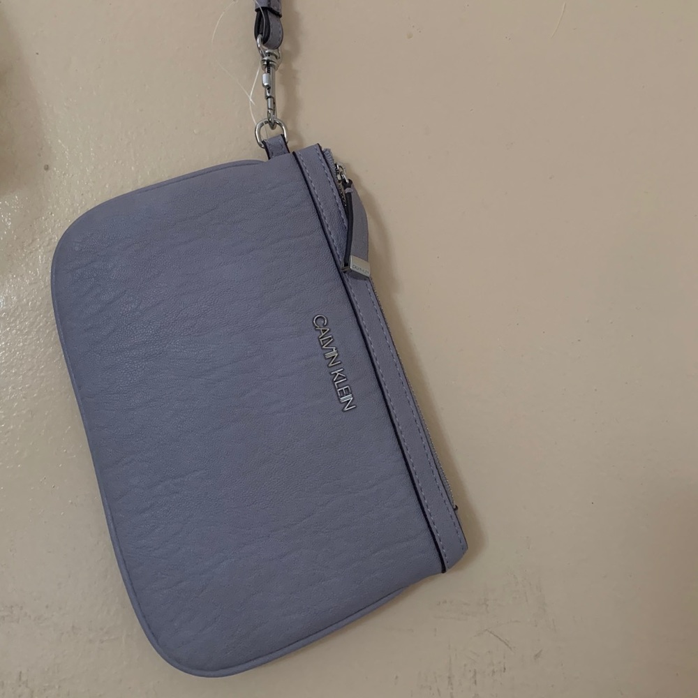 Ck lavender wristlet